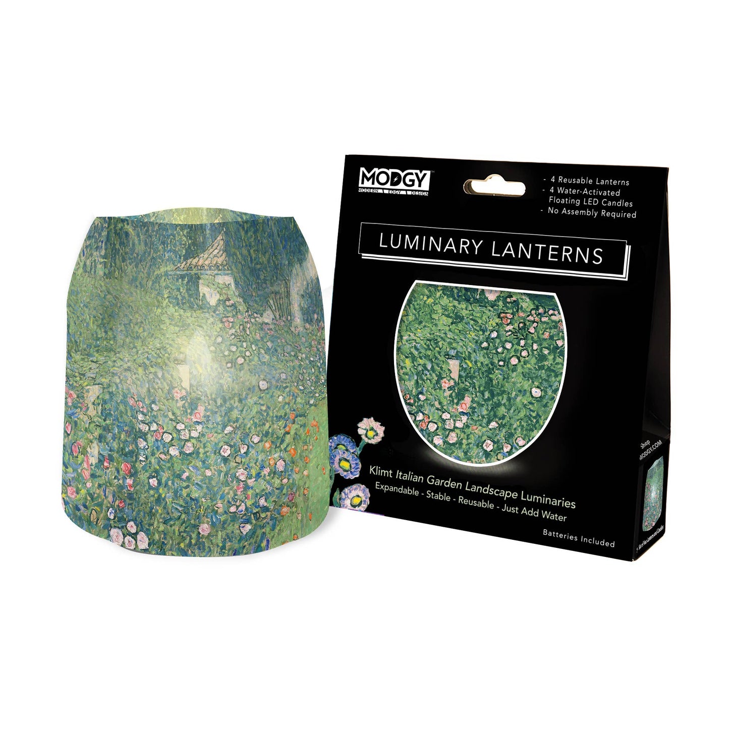 Luminary Lantern - Klimt Italian Landscapes